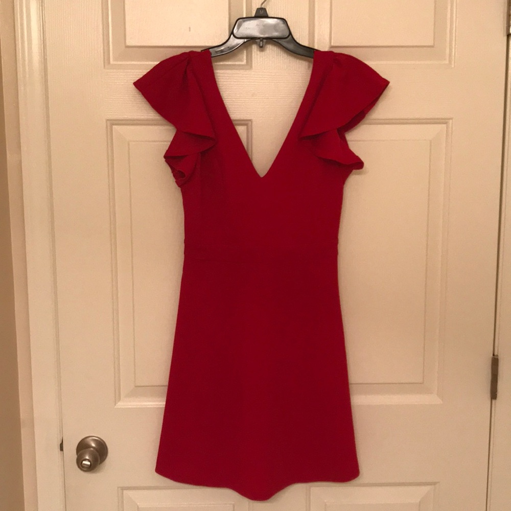 Red Favlux Fashion Dress